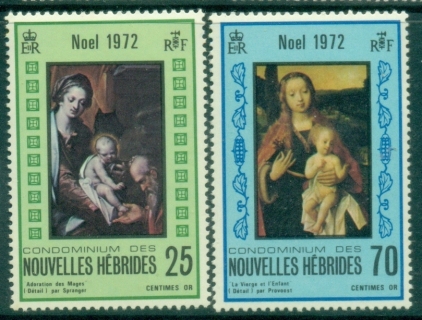 New-Hebrides-Fr-1972-Xmas-MUH