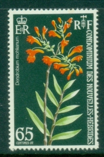 New-Hebrides-Fr-Flowers-Orchids-65c-MUH