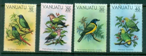 Vanuatu-1981-Birds-MUH