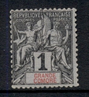 Grand Comoro 1897-1907 Navigation & Commerce 2c