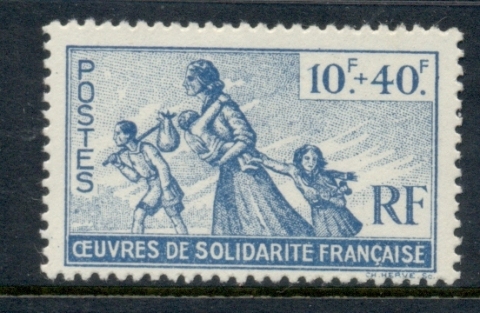 French Colonies 1943 Refugee Relief