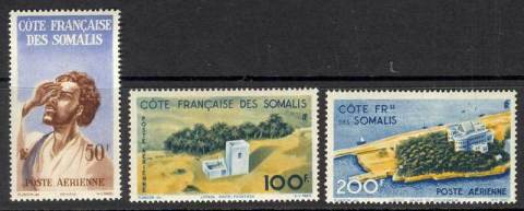 French Somali Coast 1947 Air Mail Views