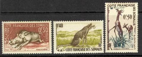 French Somali Coast 1958 Animals