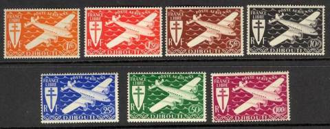 French Somali Coast 1941 Air Post