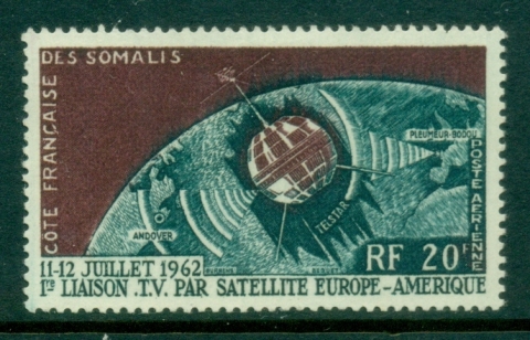 French Somali Coast 1963 Telstar Satellite