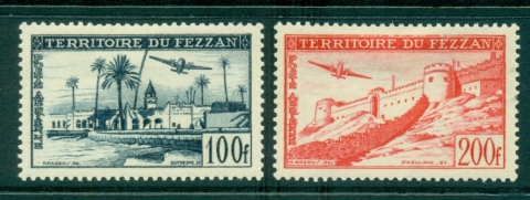 Fezzan 1951 Air Post