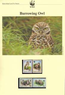 Aruba-1994 WWF Burrowing Owl