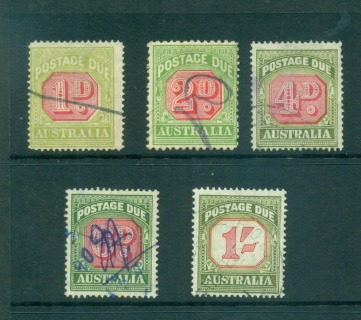 Australia-1938-49-Postage-Dues-Asst