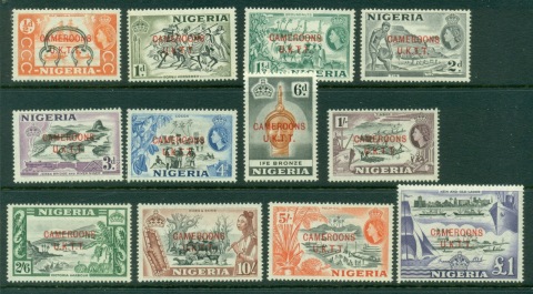 Cameroons-1960-QEII-Pictorials-Opt-on-Nigeria-MLH