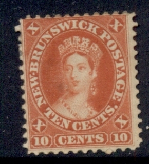 New-Brunswick-1860-63-Victoria-10c-MNG