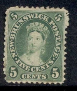 New-Brunswick-1860-63-Victoria-5c-MNG