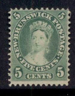 New-Brunswick-1860-63-Victoria-5c-MUH