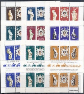 Omnibus-Collection-1978-QEII-Coronation-25th-Anniversary-21xMS-MUH