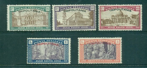 Tripolitania-1925-Holy-Year-Issue-MLH-lot57212