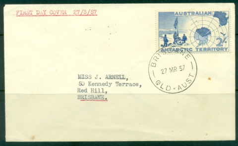 AAT-1957-Map-2sh-FDC