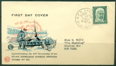 AAT-1961-Mawson-Expedition-Wesley-FDC