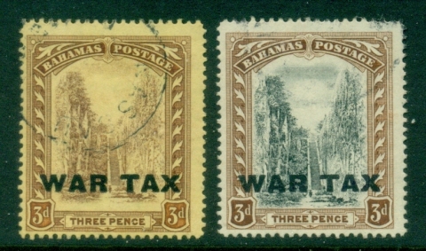 Bahamas-1918-19-War-Tax