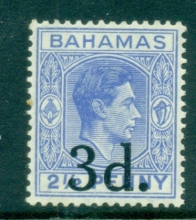 Bahamas-1940-KGVI-Surch-3d-on-2-jpg-5d-MLH