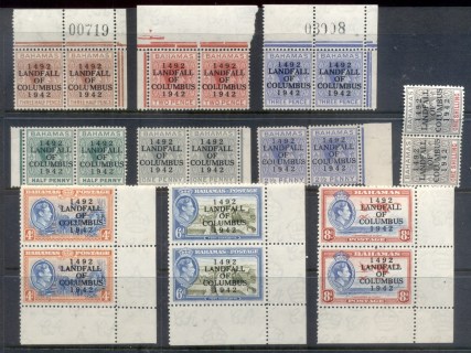 Bahamas-1942-Landfall-of-Columbus-Asst-prs-MLH-MUH