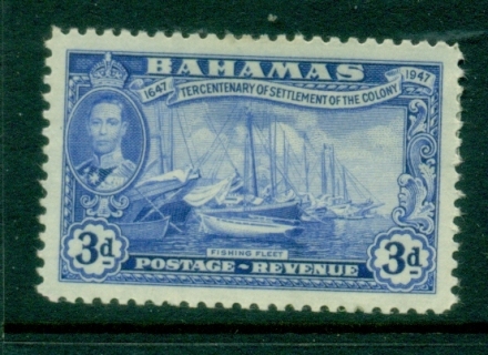 Bahamas-1948-KGVI-Pictorial-3d-MLH