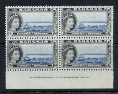 Bahamas-1953-QEII-Pictorial-Imprint-blk4-1-5d-MLH