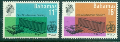 Bahamas-1966-WHO-World-Health-Organisation-Headquarters