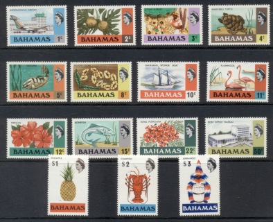 Bahamas-1971-QEII-Pictorials