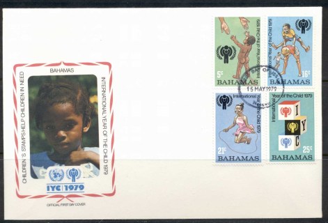 Bahamas-1979-IYC-International-year-of-the-Child-FDC