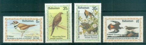 Bahamas-1985-Audubon-Birds-MUH