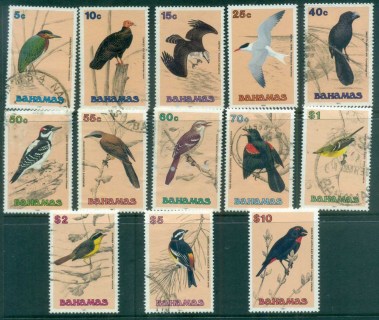 Bahamas-1991-Pictorials-Birds