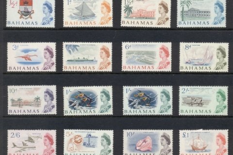 Bahamas-1965-QEII-Pictorials