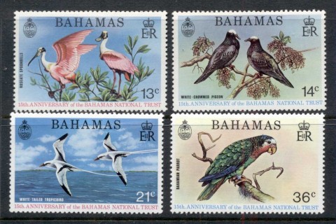 Bahamas-1974-National-Trust-Protected-Birds