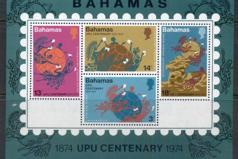 Bahamas-1974-UPU-centenary-MS