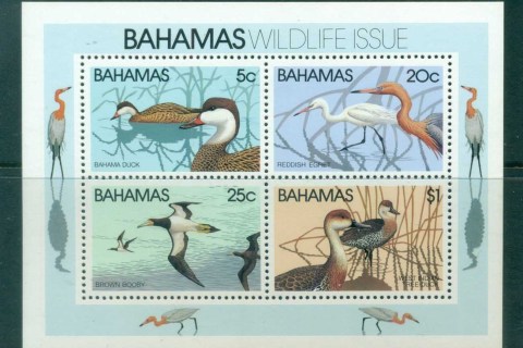 Bahamas-1981-Water-Fowl-Birds