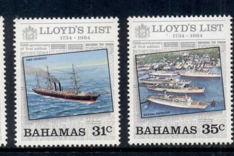 Bahamas-1984-Lloyds-List-250th-Anniversary-Ships