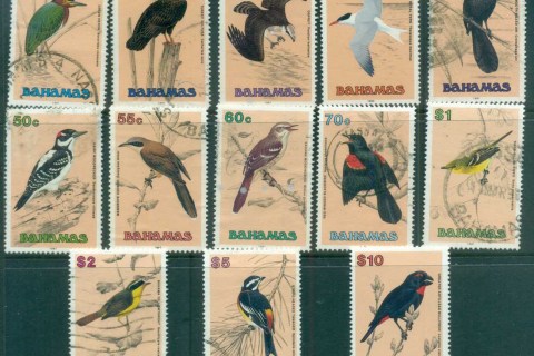 Bahamas-1991-Pictorials-Birds