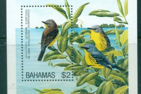 Bahamas-1995-WWF-Bird-Kirtland's-Warbler