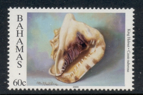 Bahamas-1996-Shells-dated-2000-60c-King-Helmet