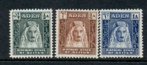 Aden-Kathiri-State-of-Seiyun-1942-Mi1-3-Sultan-Jafar-bin-Mansur-al-Kathiri-MLH