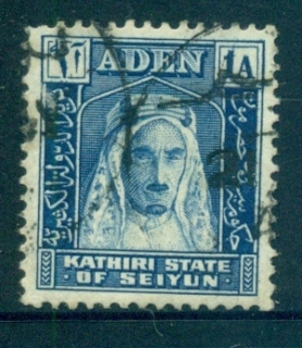 Aden-Kathiri-State-of-Seiyun-1942-Sultan-Jafar-bin-Mansur-al-Kathiri-1a-FU-lot71388