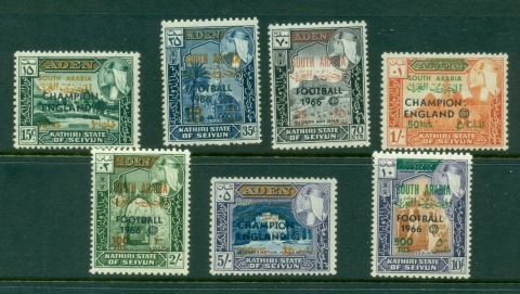 Aden-Kathiri-State-of-Seiyun-1966-Mi76-83-Opt-Champions-of-England-MUH