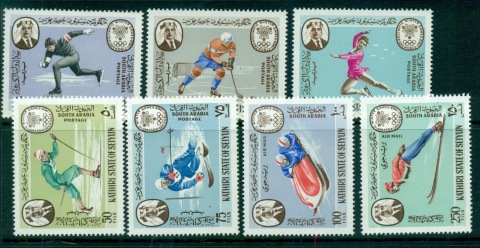 Aden-Kathiri-State-of-Seiyun-1967-Winter-Olympics-Grenoble-MUH-lot71485