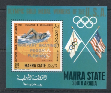 Aden-Mahra-State-1968-MiMS17-Winter-Olympics-Grenoble-Opt-Peggy-Fleming-USA-MS-MUH