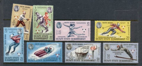 Aden-Quaiti-State-in-Hadhramaut-1967-Mi123-130-Winter-Olympics-Grenoble-MUH