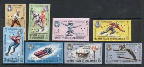 Aden-Quaiti-State-in-Hadhramaut-1967-Mi123-130b-Winter-Olympics-Grenoble-IMPERF-MUH