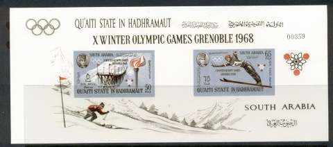 Aden-Quaiti-State-in-Hadhramaut-1967-MiMS11b-Winter-Olympics-Grenoble-MS-IMPERF-MUH