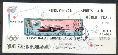 Aden-Quaiti-State-in-Hadhramaut-1967-MiMS14aa-Monte-Carlo-Rally-MS-CTO