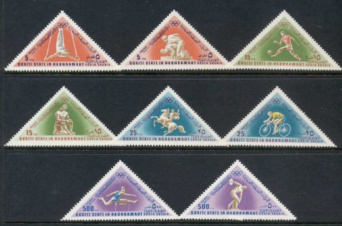 Aden-Quaiti-State-in-Hadhramaut-1968-Mi206-213-Summer-Olympics-Mexico-City-MUH