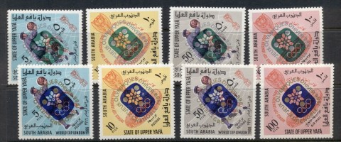 Aden-State-of-Upper-Yafa-1967-Mi74-81-Winter-Olympics-Grenoble