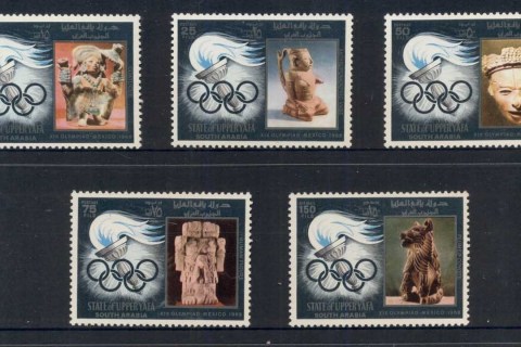 Aden-State-of-Upper-Yafa-1967-Mi11-15-Summer-Olympics-Mexico-MUH